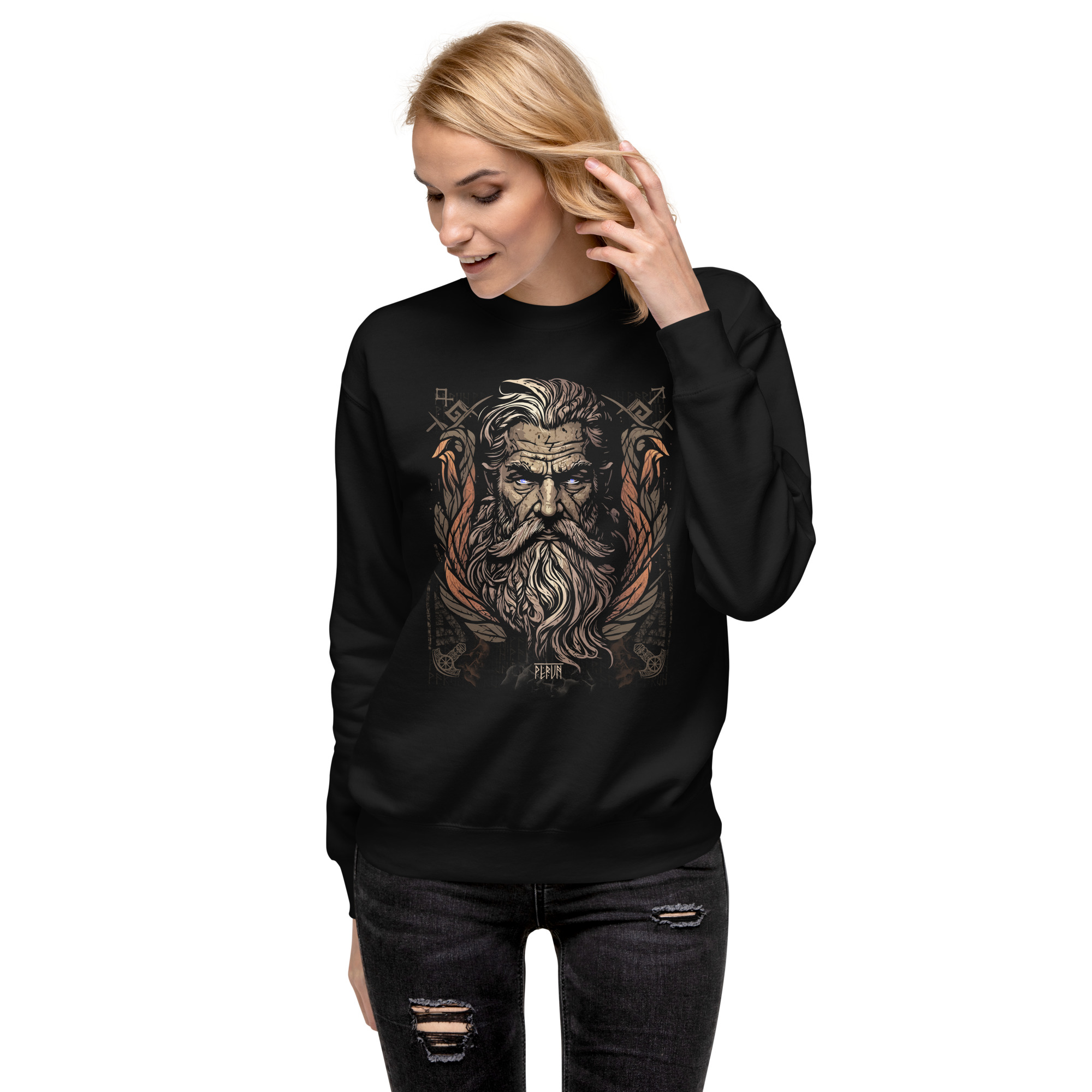 Sweatshirt "God Perun"